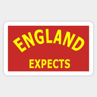 England Expects Sticker